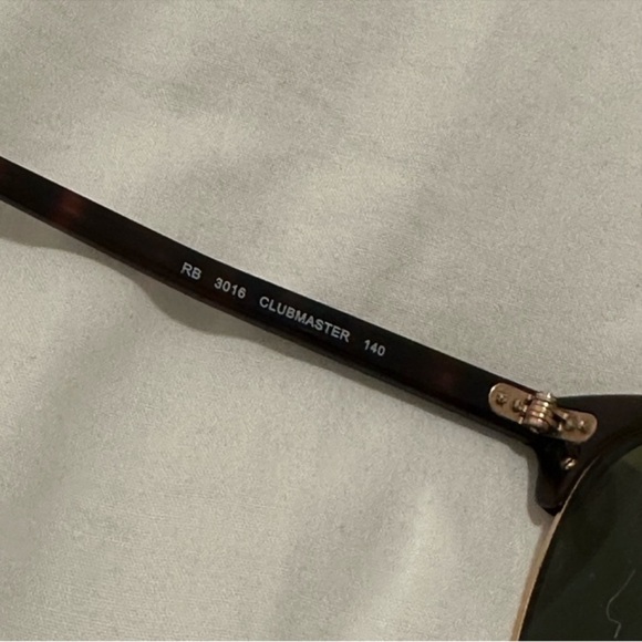 Ray-Ban Clubmaster Flash Sunglasses in Multi with Blue mirrored tinted lenses - Picture 15 of 15